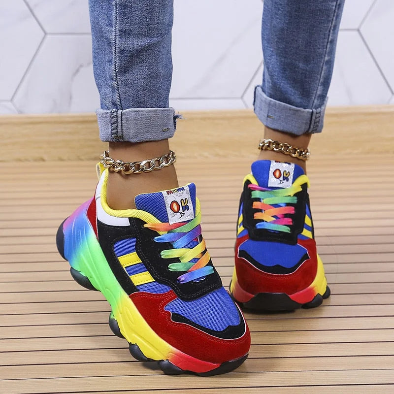 ORTHOPÄDISCHE SCHUHE - REGENBOGEN