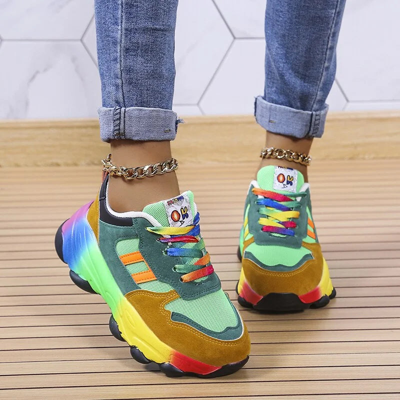 ORTHOPÄDISCHE SCHUHE - REGENBOGEN